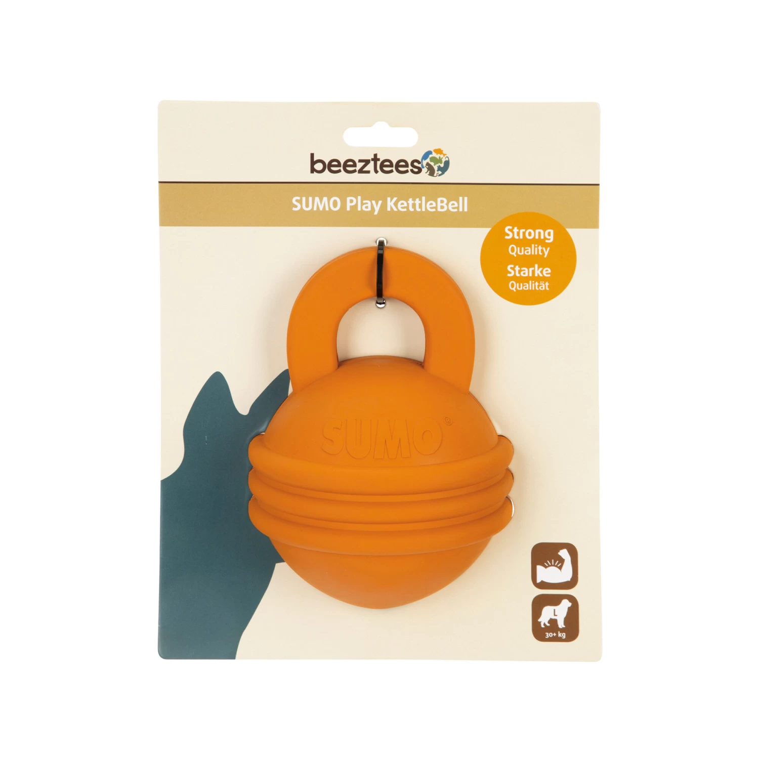 Beeztees Sumo Play Kettlebell - Oranje - Afbeelding 4
