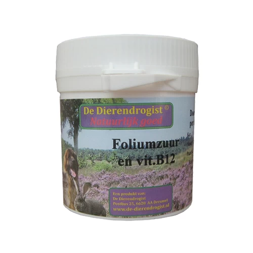 De Dierendrogist Foliumzuur Vitamine B12 - Afbeelding 2