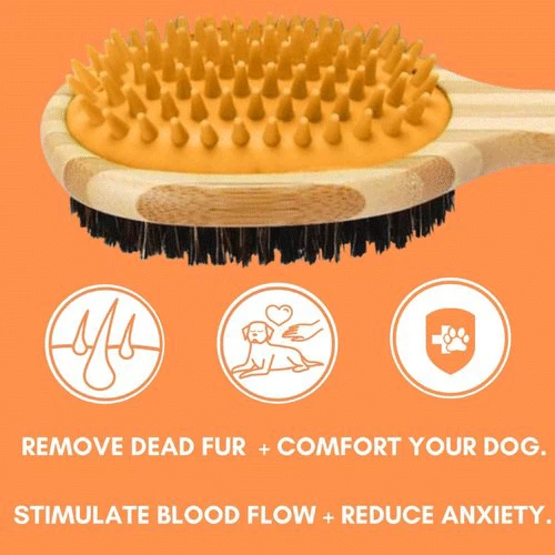Dogslife Bamboo Dog Brush - Afbeelding 6