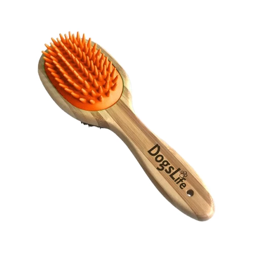 Dogslife Bamboo Dog Brush - Afbeelding 2