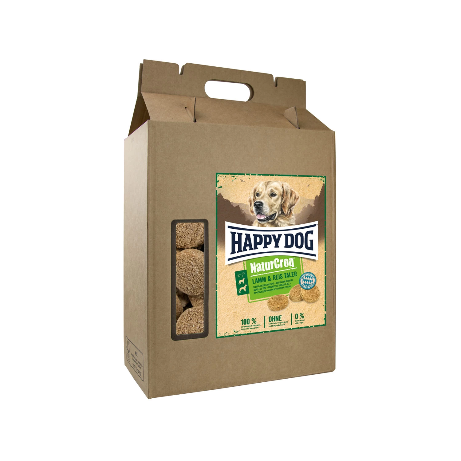 Happy Dog NaturCroq Hondenskoekjes - Lam & Rijst - Afbeelding 3