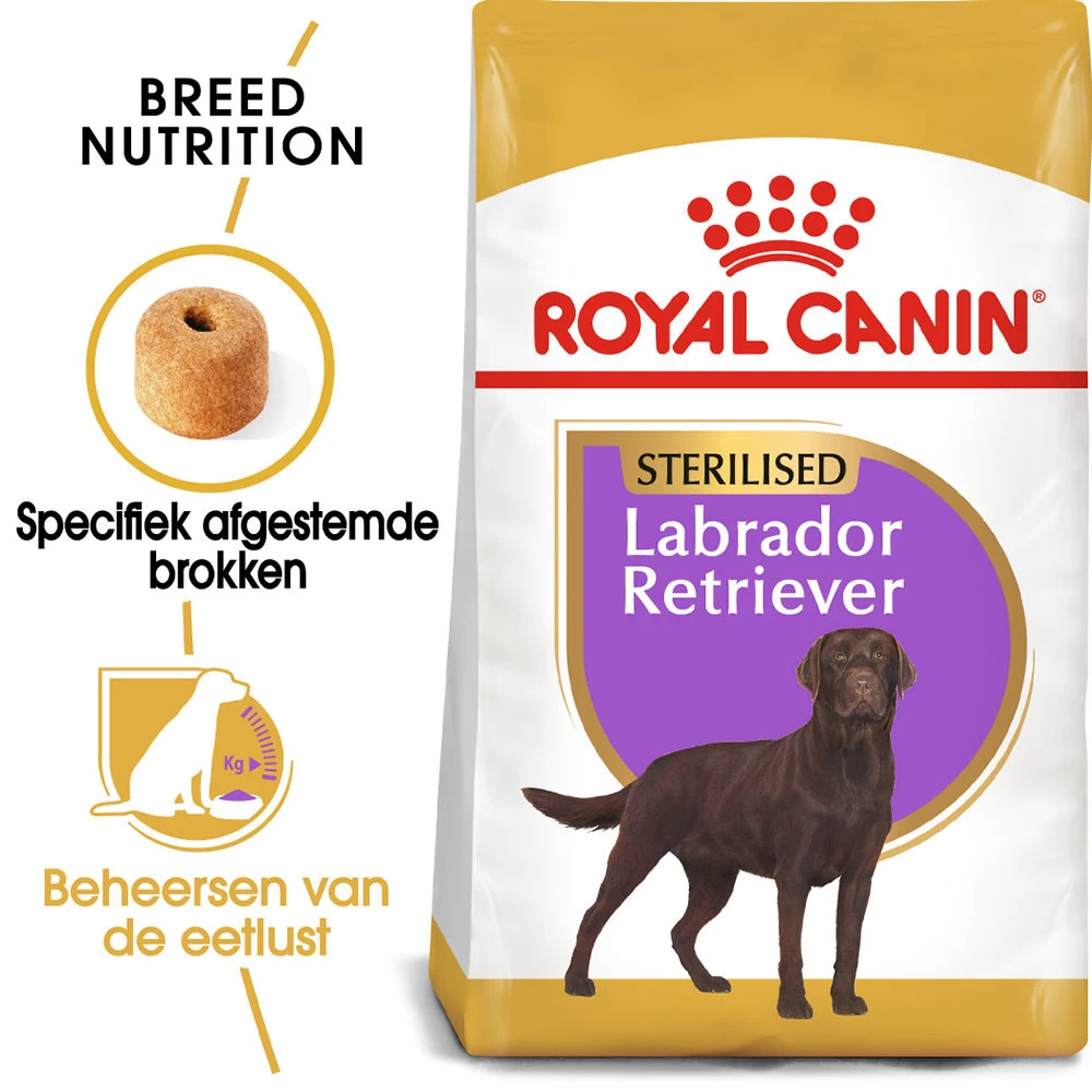 Royal Canin Labrador Retriever Sterilised Adult - Hondenvoer - Afbeelding 3