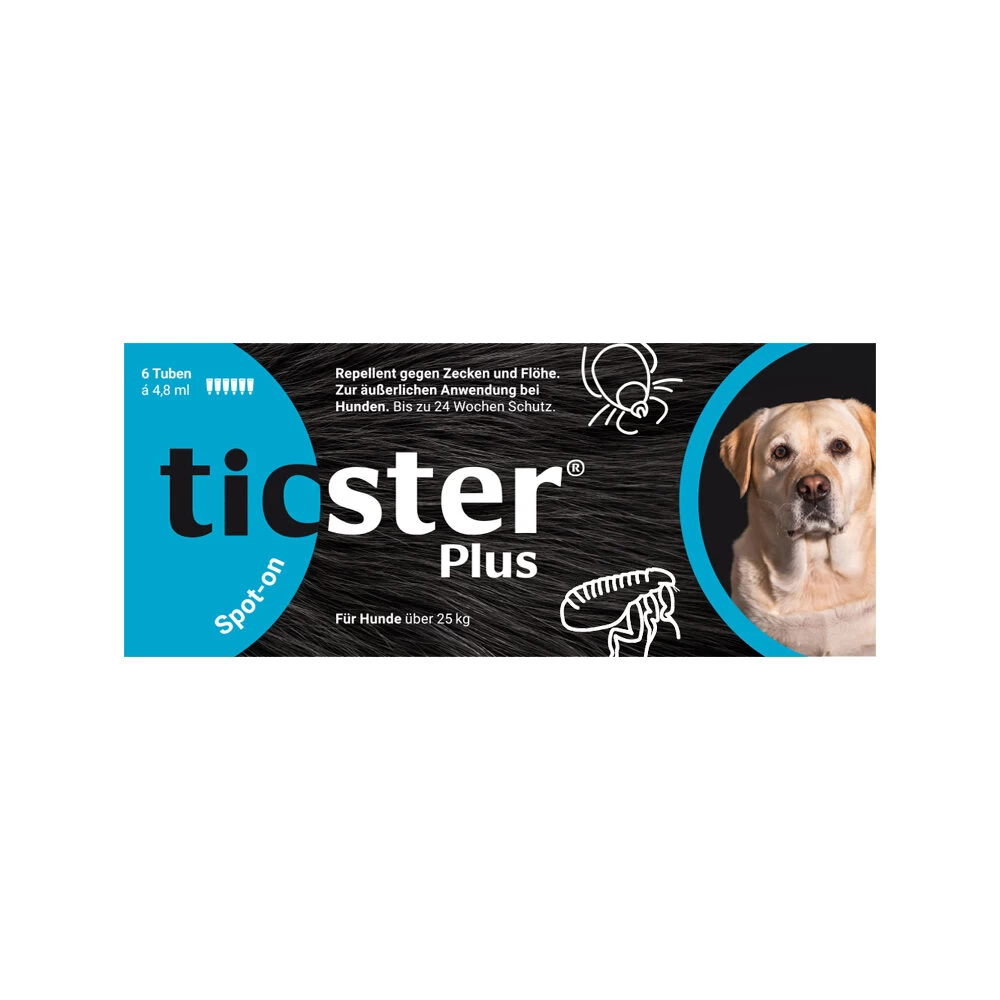 Ticster Plus Spot-on Hond >25 Kg