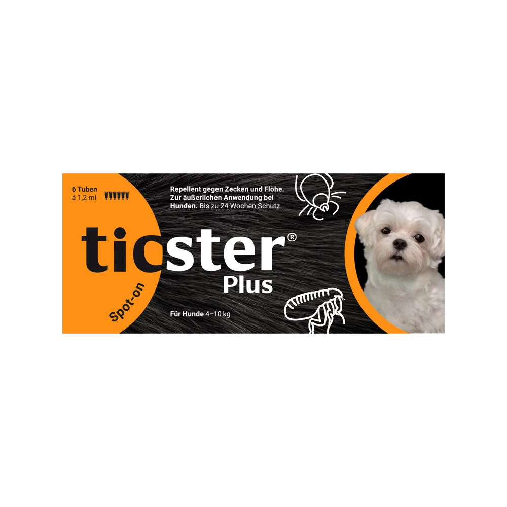 Ticster Plus Spot-on Hond 4-10 Kg - Afbeelding 3