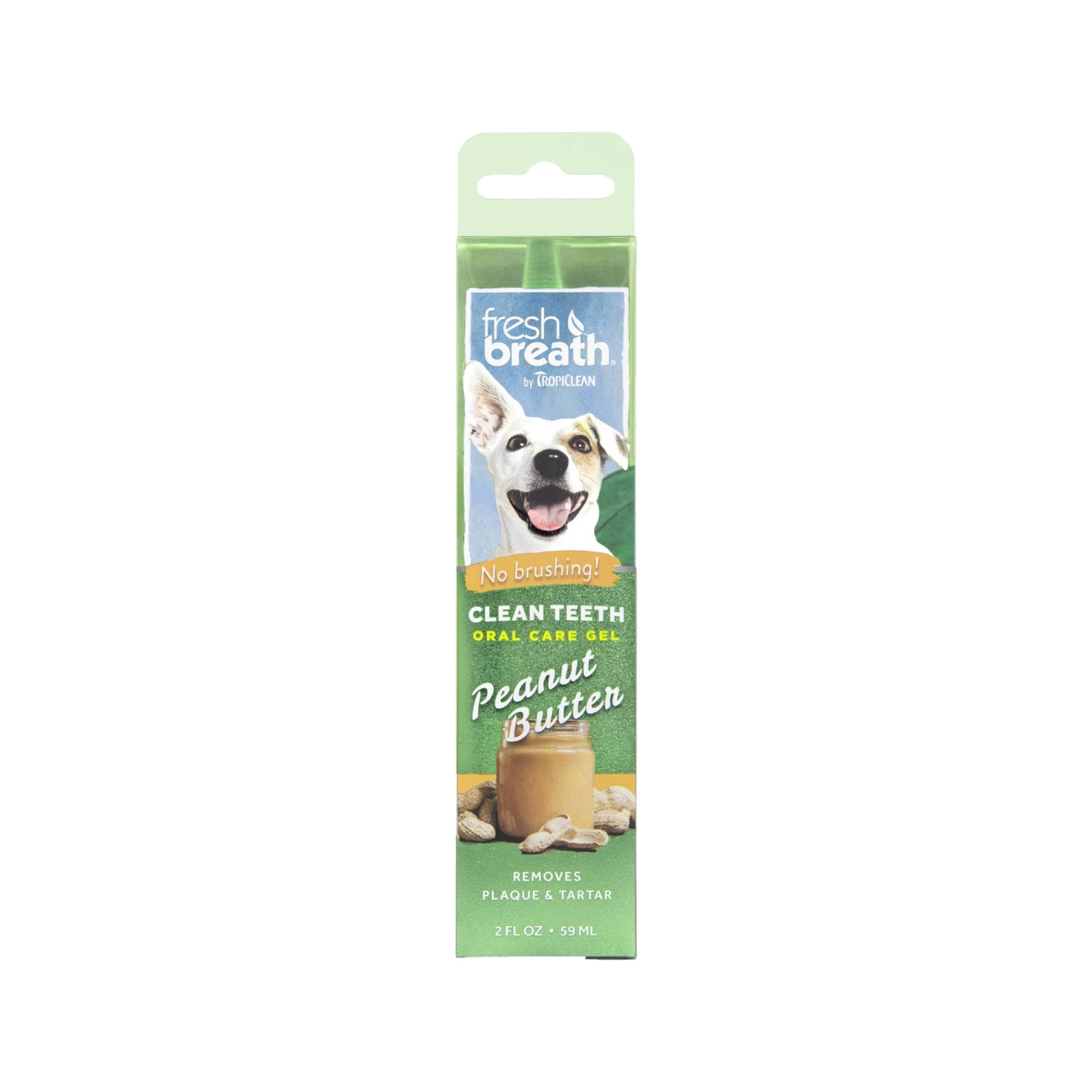 TropiClean - Fresh Breath OralCareGel Kit Peanut Butter - Dog - Afbeelding 2